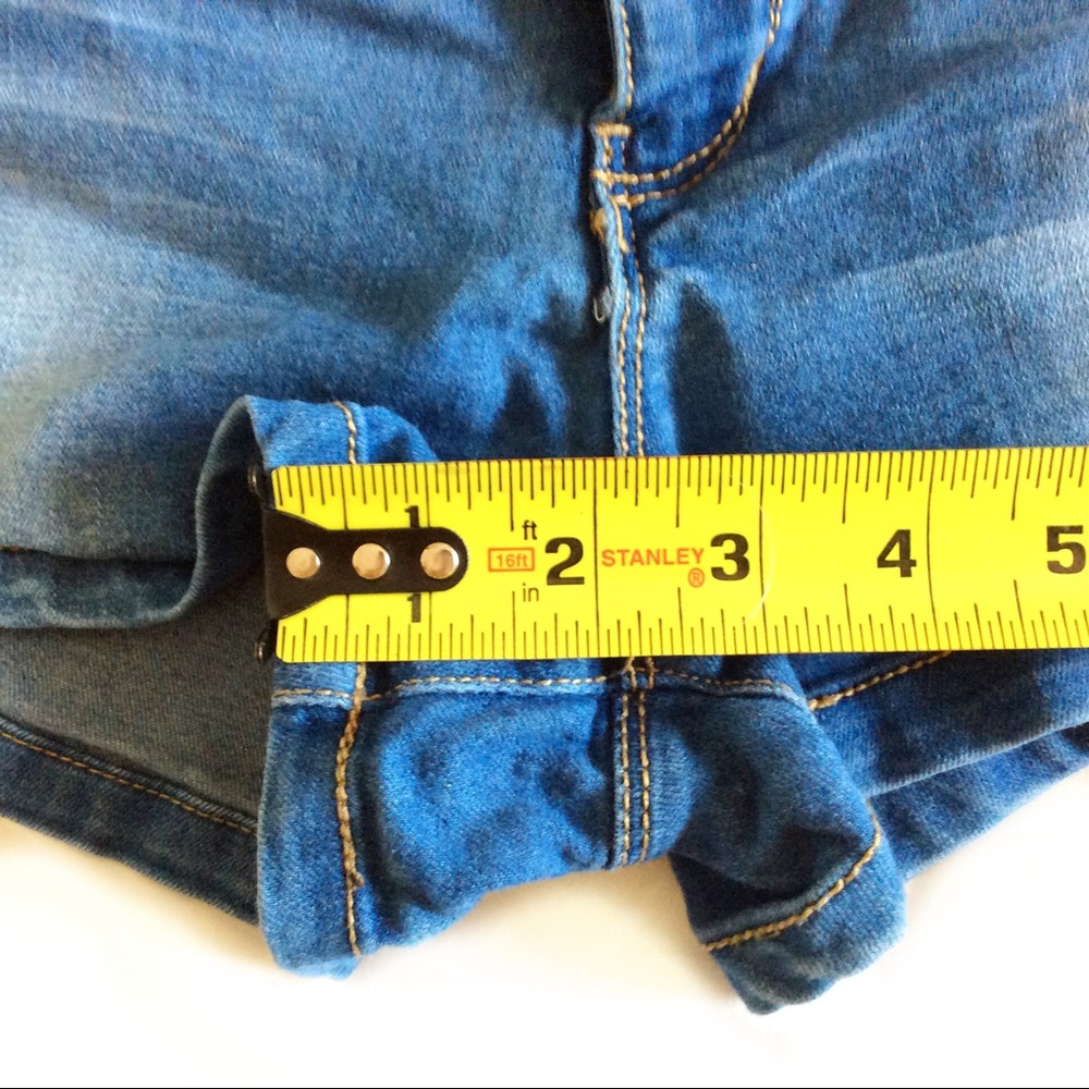 YMI Wanna Betta Butt stretchy denim shorts size 11 Juniors - Picture 9 of 11